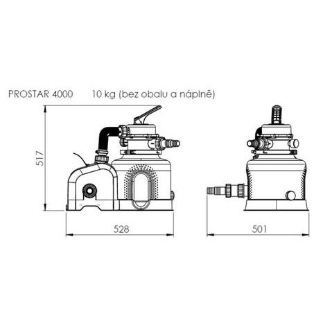 Písková filtrace ProStar 4000 - 10604332 - 3