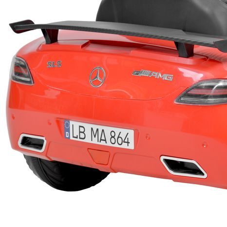 MERCEDES BENZ SLS-AMG RED - akumulátorové autíčko - vozítko - 14