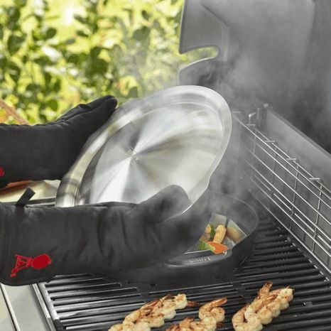 Wok pánev s pařákem Weber Gourmet BBQ System™ - 3