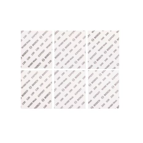 Sada brusných sítí Bosch EXPERT W480 6 ks 2608902431 - 2