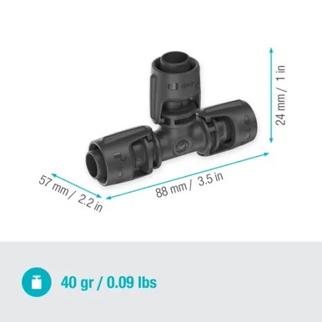 T-kus Gardena Micro-Drip 13 mm (1/2") 13201-20 - 4