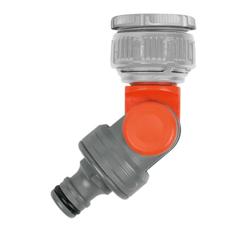 Výkyvná přípojka na vodovodní kohoutek Gardena G1" a G3/4" 2999-20
