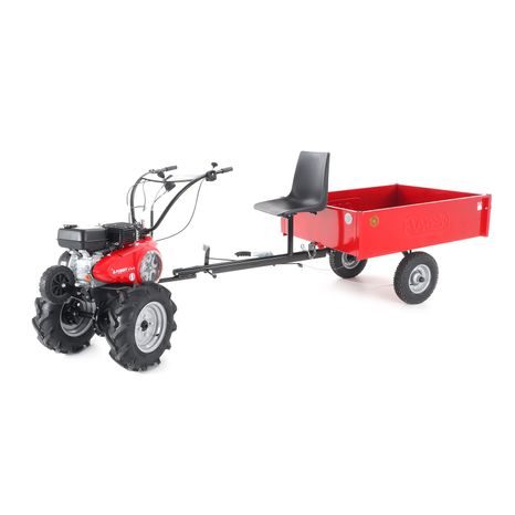 Benzínový kultivátor PUBERT SET1 s vozíkem VARIO P - 23