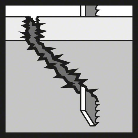 3x Pilový plátek do kmitací pily Bosch T 144 DF 2608636222 - 3