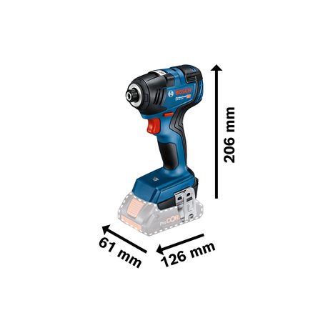 Aku rázový utahovák Bosch PRO GDR 18V-200 06019J2106 - 3