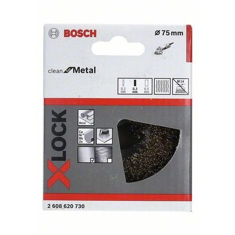 Drátěný kartáč Bosch Clean Metal 2608620730 - 2