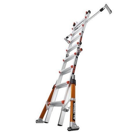 Kloubový žebřík LittleGiant Conquest PRO All-terrain M17 16337EN-018 - 10