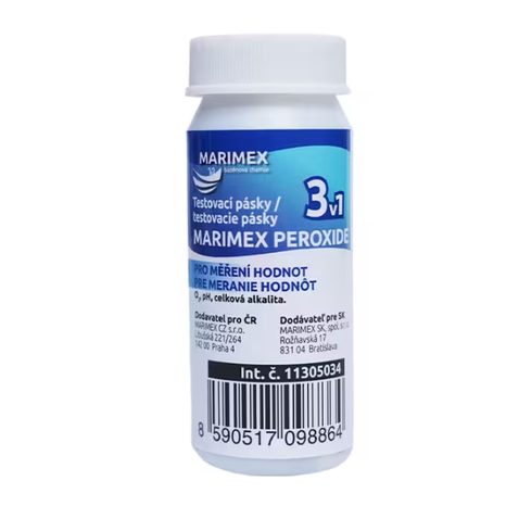 Testovací pásky Marimex Peroxide 3v1 11305034