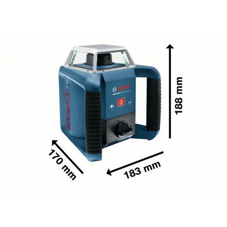 Rotační laserový měřič Bosch GRL 400 H 0601061800 - 3