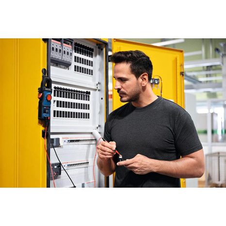 Klešťový multimetr Bosch GMC 600-15 + MH 1 - 6