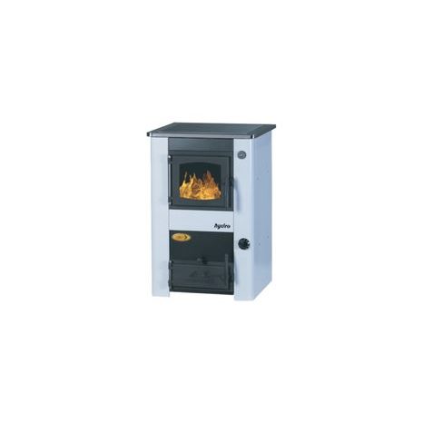 Krbová kamna na dřevo s výměníkem Concept 2 Mini a varnou plotnou - 17,1 kW - bílý
