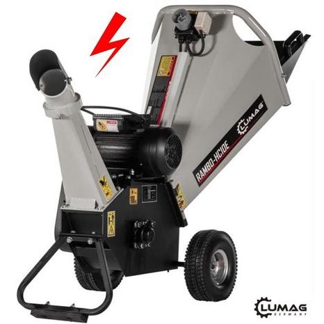 Elektrický štiepkovač dreva Lumag RAMBO HC10E