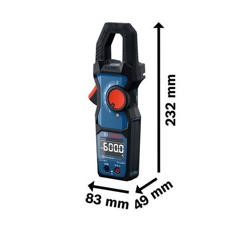 Klešťový multimetr Bosch GMC 600-15 - 2