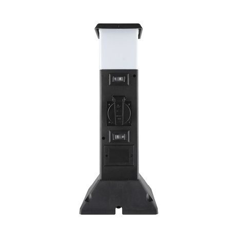 Zahradní sloupek SOLIGHT s LED osvětlením, 2 zásuvky PG05 - 4