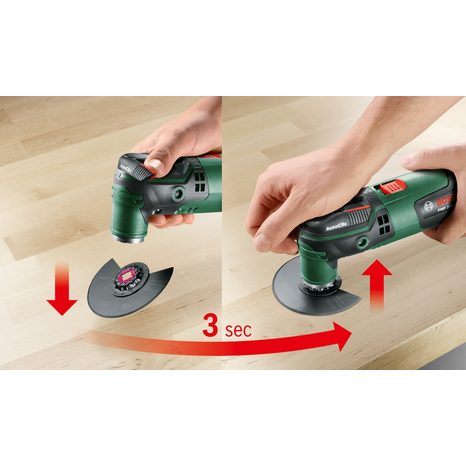 Elektrická multifunkční oscilační bruska Bosch PMF 250 CES 0603102100 - 2