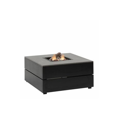 Stůl s plynovým ohništěm COSI- Cosipure 100 černý rám / šedá deska - 3