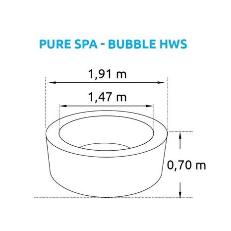 Vířivka Intex Pure Spa Bubble HWS 11400217 - 3