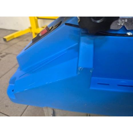 Poškozeno - Elektrická pásová a válcová bruska GÜDE GSBSM 500 - 5