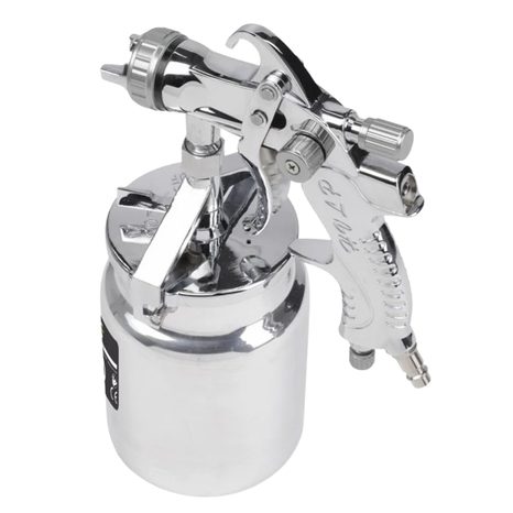 Pneumatická stříkací pistole Powerplus 1000cc POWAIR0110 - 3