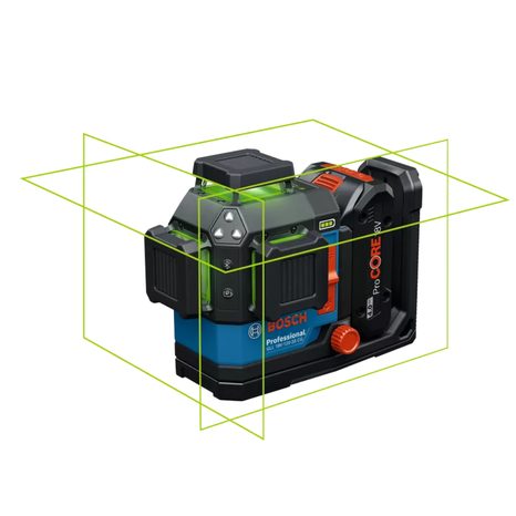 Aku čárový laserový měřič Bosch GLL 18V-120-33CG 0601065100 - 2