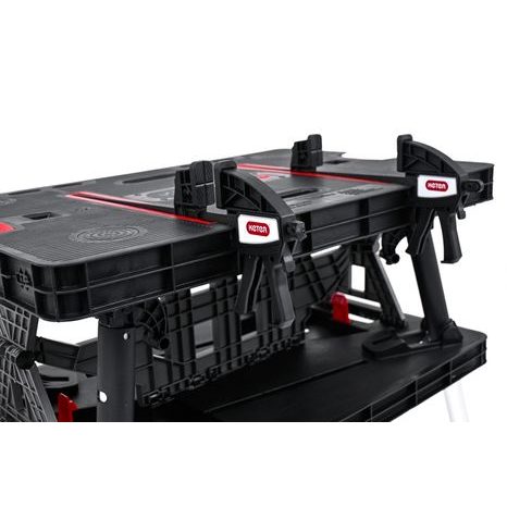 Poškozeno - Skládací pracovní stůl Keter 237005 - 12