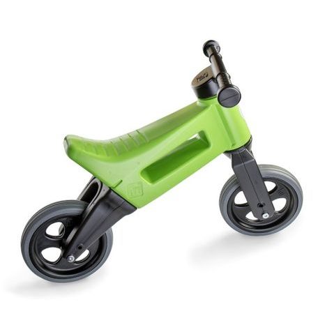 Odrážedlo FUNNY WHEELS Rider Sport zelené 2v1 TEDDIES - 3