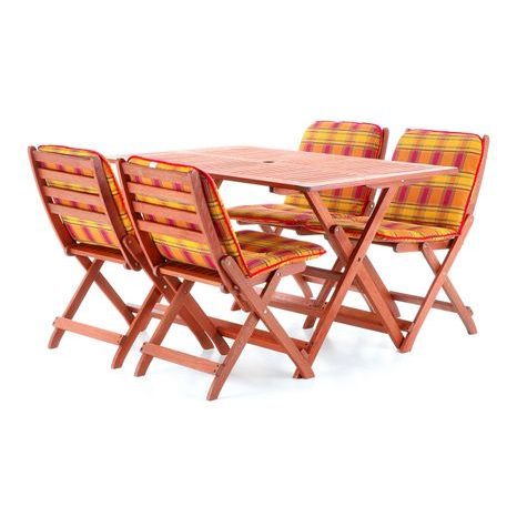 Zahradní sestava skládací set 4 VeGA - 7