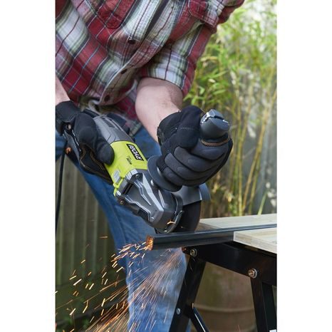 Elektrická úhlová bruska Ryobi RAG800-125S - 4