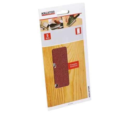 5x Brusný papír Kreator 93 x 230 mm B G40 KRT202503 - 2