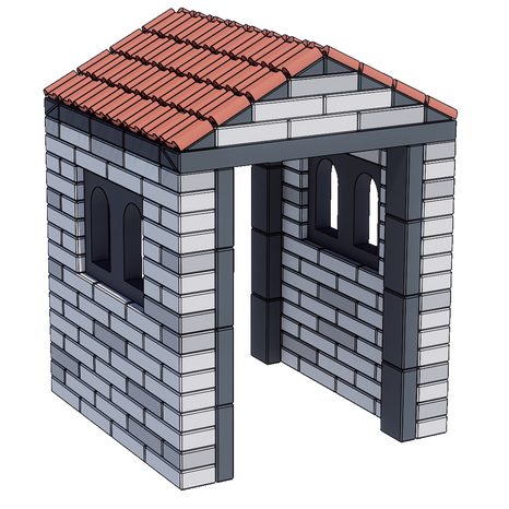 Set komponentů pro stavby Classic World - 9