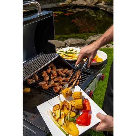 Poškozeno - Plynový gril 3 hořáky FIELDMANN FZG 3013 - 19