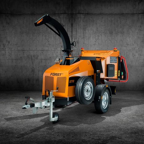 Ťahaný štiepkovač Först ST8D