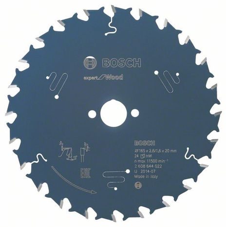 Pilový kotouč Bosch Expert for Wood 165 mm 24T 2608644022