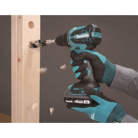 Aku príklepová vŕtačka Makita LXTB DHP490WVE - 2