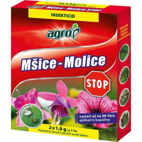 Mšice - Molice STOP 2 x 1,8 g AGRO