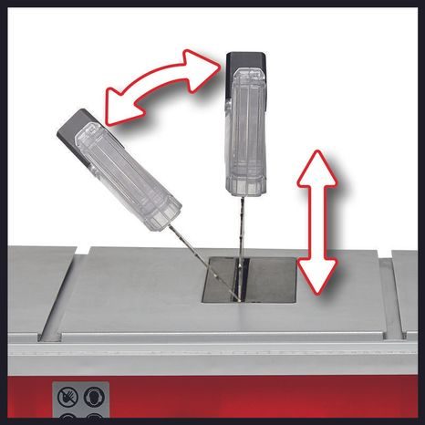 Elektrická stolní kotoučová pila Einhell TC-TS 254 ECO 4340505 - 4