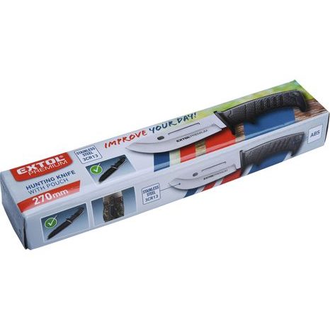 Lovecký nůž EXTOL PREMIUM nerez 8855320 - 5