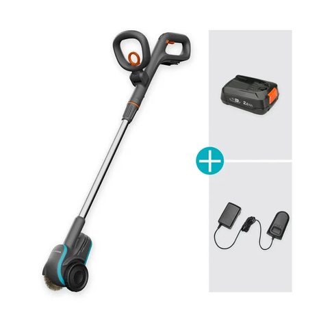 Aku čistič spár Gardena EasyWeed P4A sada 14820-20 - 4