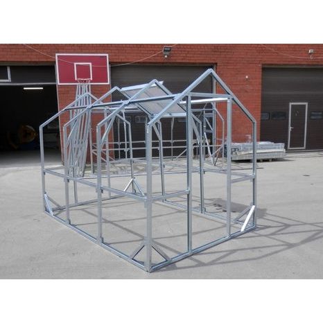 Zahradní skleník 2x5 m SMART - 4mm - 3