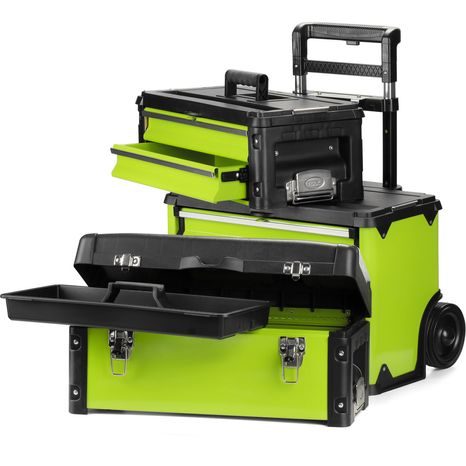 Poškozeno - Kovový box na nářadí FIELDMANN FDN 4150 50004671 - 7