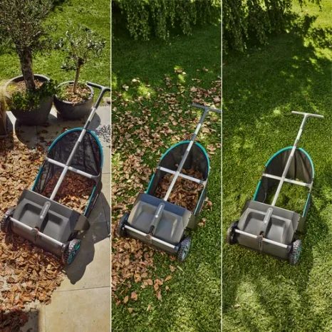Sběrač listí a trávy z trávníku a dlažby Gardena 3566-20 - 3