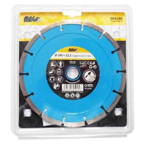 Diamantový kotouč segmentový MAGG 180 mm DKS180 - 2
