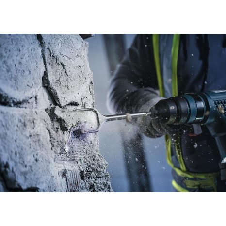 Sekáč lopatkový samoostřící Bosch PRO SDS plus-5C, 40 x 250 mm 2608690101 - 3