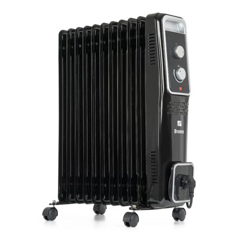 Olejový radiátor G21 Bromo 2500W černý 777065 - 4