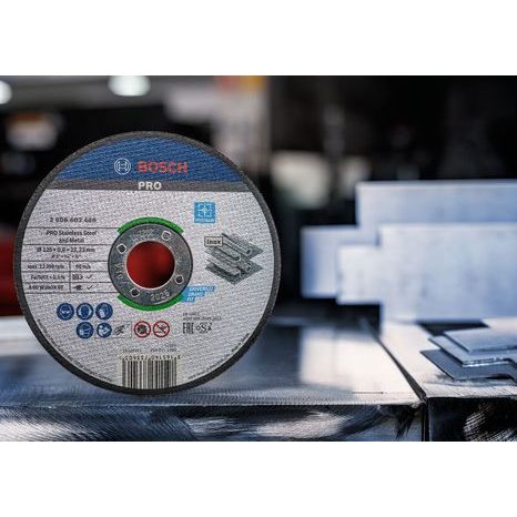 Řezný kotouč Bosch PRO Stainless Steel and Metal 125 x 0,8 mm 2608603488 - 2