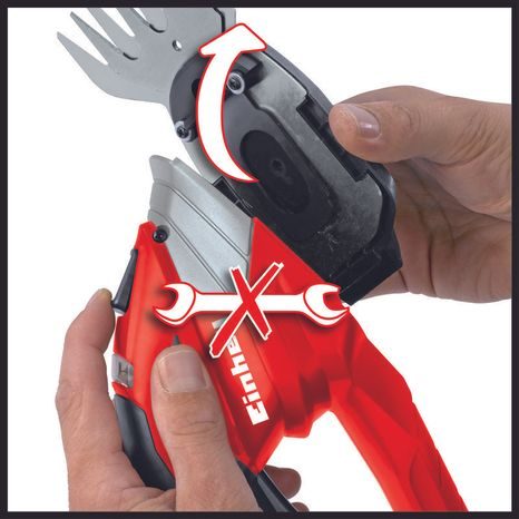 Aku nůžky na trávu a keře Einhell GE-CG 12 Li 3410401 - 4