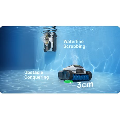 Aku bazénový vysavač Mammotion SPINO E1 - 8