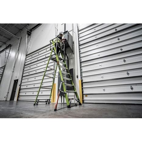 Bezpečnostní skládací žebřík LittleGiant Safety Cage 2.0 M8 19708EN - 10