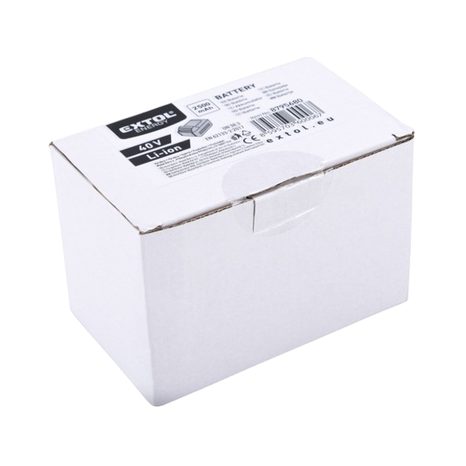 Akumulátor EXTOL INDUSTRIAL 40V 2,5 Ah 8795680 - 2
