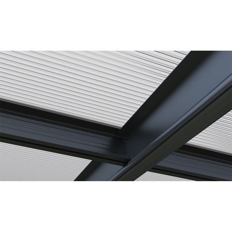 Prístrešok pre auto Riwall PRO RMCP 16 x 10 antracit 5x3m - 6